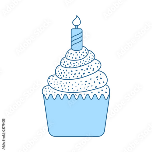 First Birthday Cake Icon