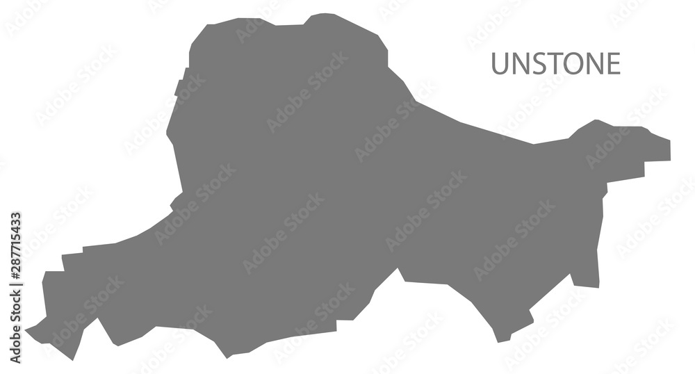 Unstone grey ward map of North East Derbyshire district in East Midlands England UK Unstone grey ward map of North East Derbyshire district in East Midlands England UK