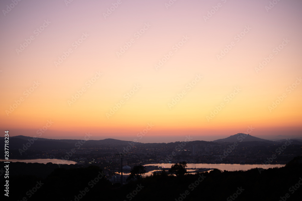 coucher de soleil la syne sur mer coucher de soleil la syne sur mer