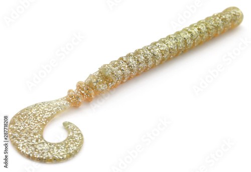 Silicon jig worm as artificial bait