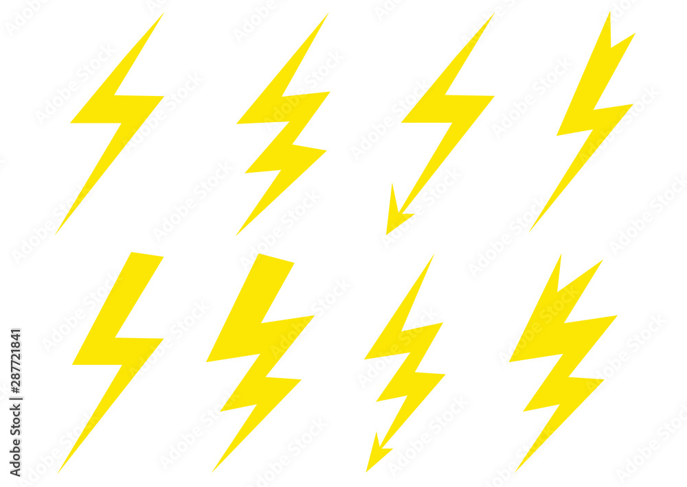 Thunder Bolt Lighting Flash. Thunder Bolt Lighting Flash.