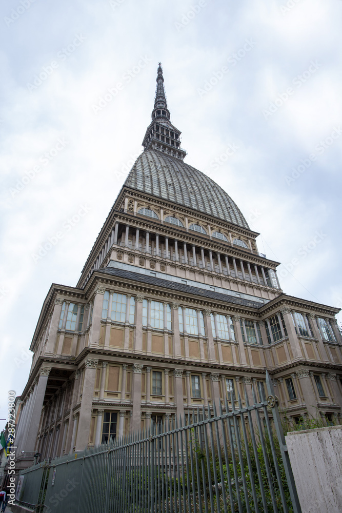 The Mole Antonelliana in the old piedmont town of Turin in Italy The Mole Antonelliana in the old piedmont town of Turin in Italy