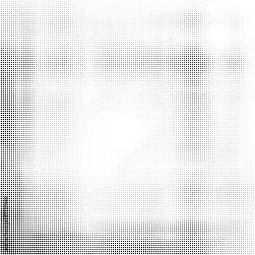 Black halftone abstract background