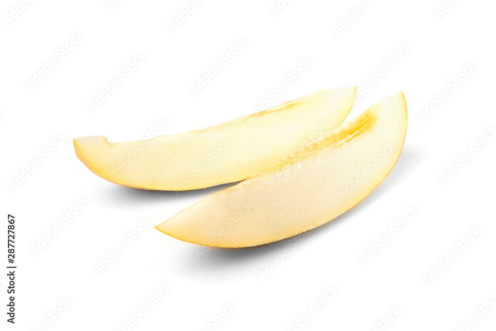 Melon isolated on white background. Melon isolated on white background.