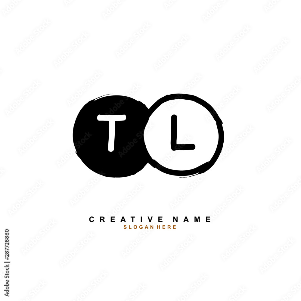 T L TL Initial logo template vector. Letter logo concept with background template. T L TL Initial logo template vector. Letter logo concept with background template.