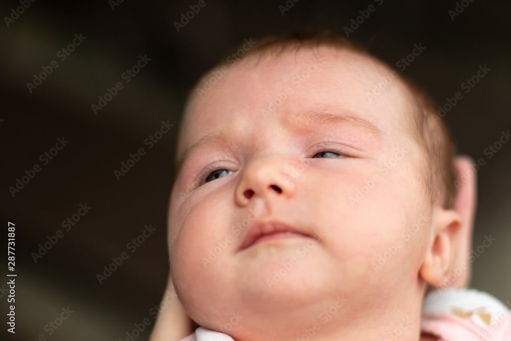 closeup portrait of a beautiful little baby girl closeup portrait of a beautiful little baby girl