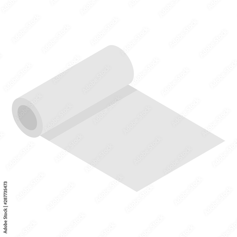 Adhesive plaster icon. Isometric of adhesive plaster vector icon for web design isolated on white background Adhesive plaster icon. Isometric of adhesive plaster vector icon for web design isolated on white background