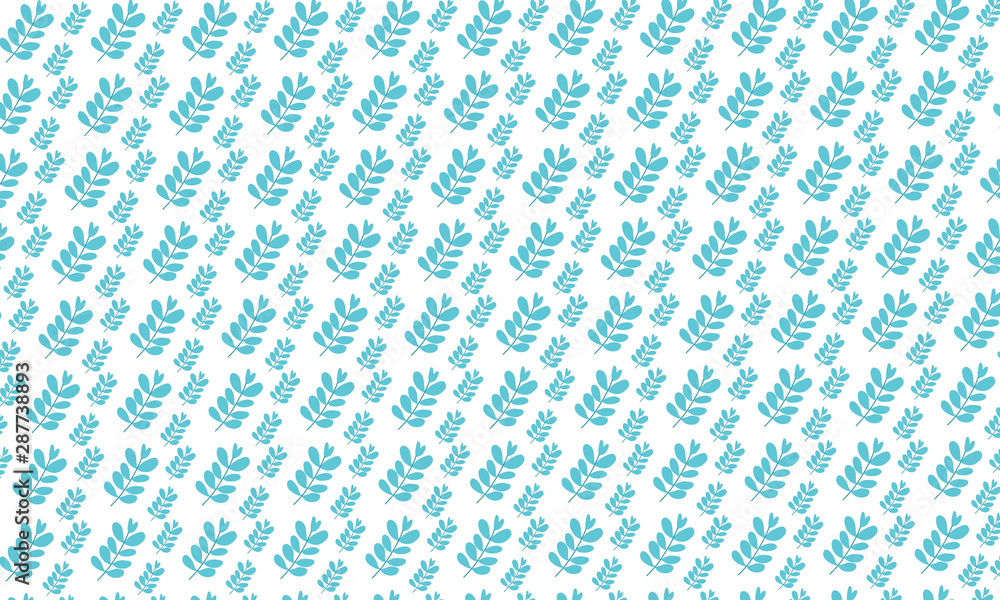 seamless branch pattern with floral stock illustration