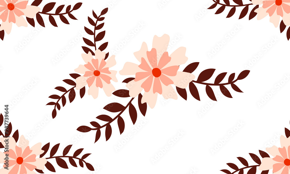 Floral seamless pattern background Floral seamless pattern background