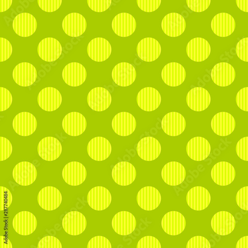 Abstract seamless circle pattern design background - color vector graphic