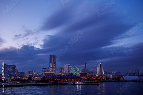 Fototapeta Naklejka Na Ścianę i Meble -  Yokohama Night View