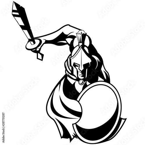 Spartan warrior