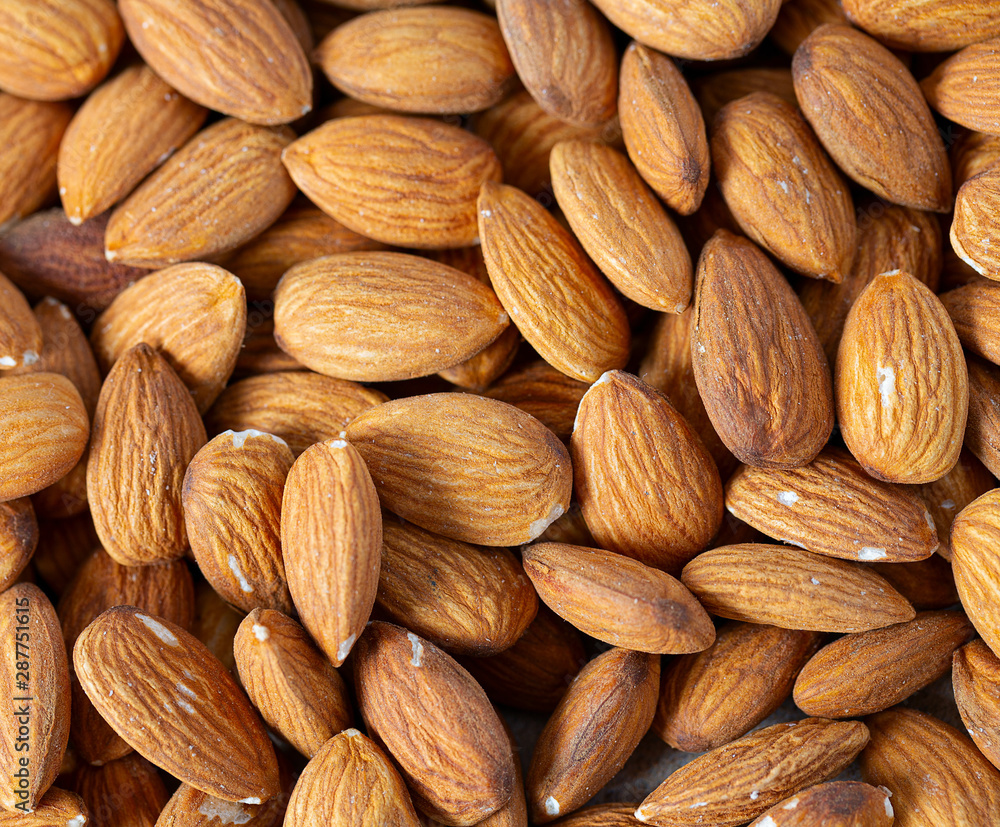 almond nut background, macro shot almond nut background, macro shot