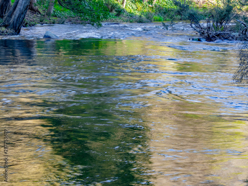 Colourful Smooth Water