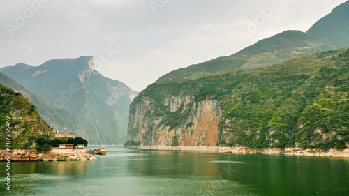 Majestic Qutang Gorge and the Mighty Yangtze River - Baidicheng, Chongqing, China photo
