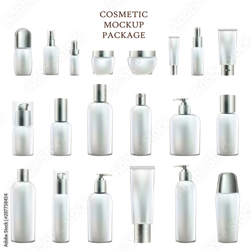 Containers for Body and Face Skin Care Products