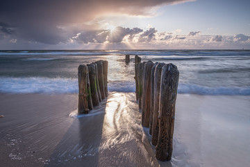Ingelijste posters Grijs Sylt duinen aan de Noordzee  © Monsieur Olivier