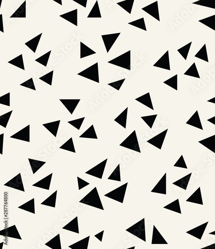 abstract geometric triangle pattern for seamless background, simple minimalist graphic , retro decoration and fabric