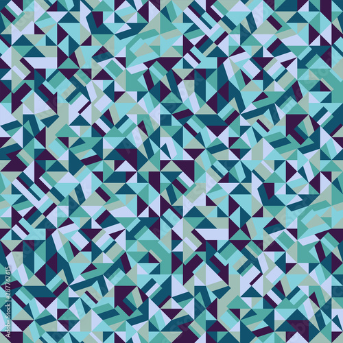 Colorful diagonal mosaic pattern background - abstract vector illustration