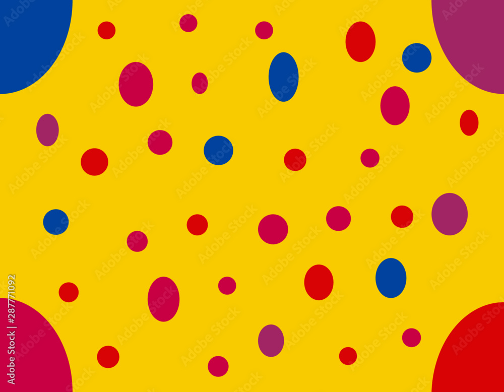 abstract background with polka dots abstract background with polka dots