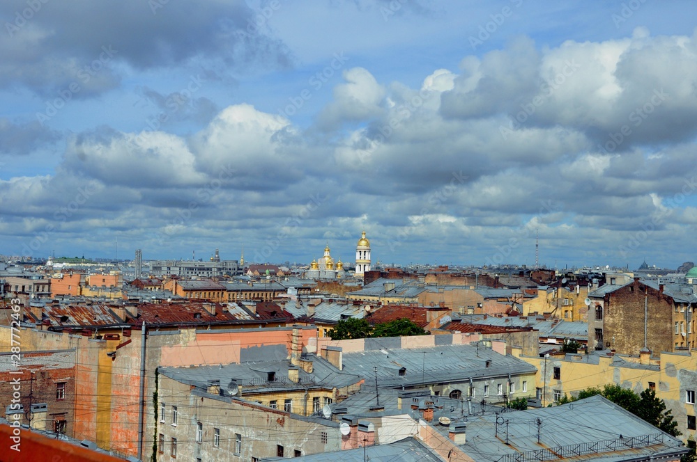 St. Petersburg roofs