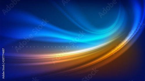 Abstract Light Motion Background