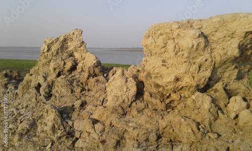 rock on the beach