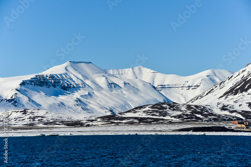 Pyramiden, Station soviétique,  archipel du Spitzberg, Svalbard © JAG IMAGES