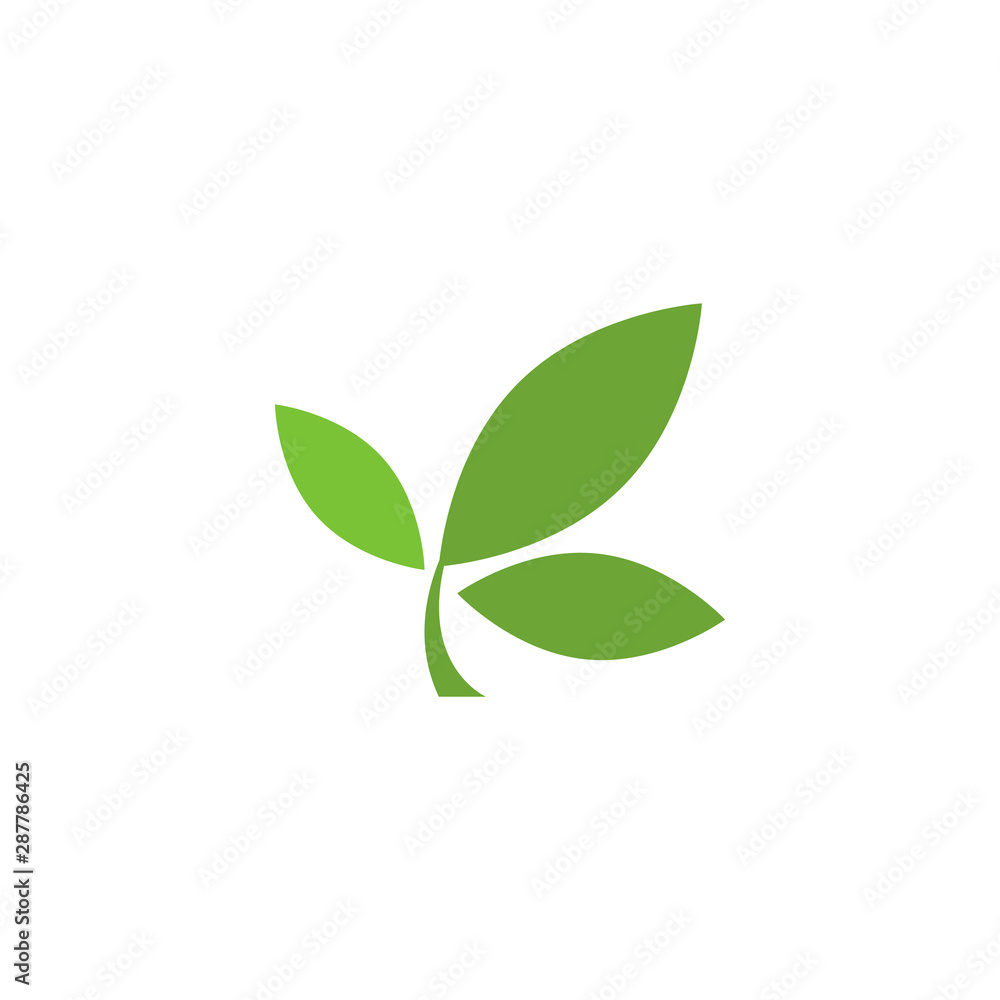 Leaf graphic design template vector isolated illustration Leaf graphic design template vector isolated illustration