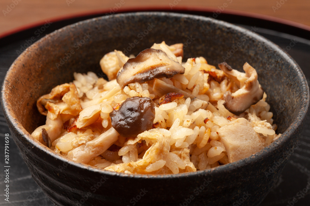 きのこの炊き込みご飯 きのこの炊き込みご飯