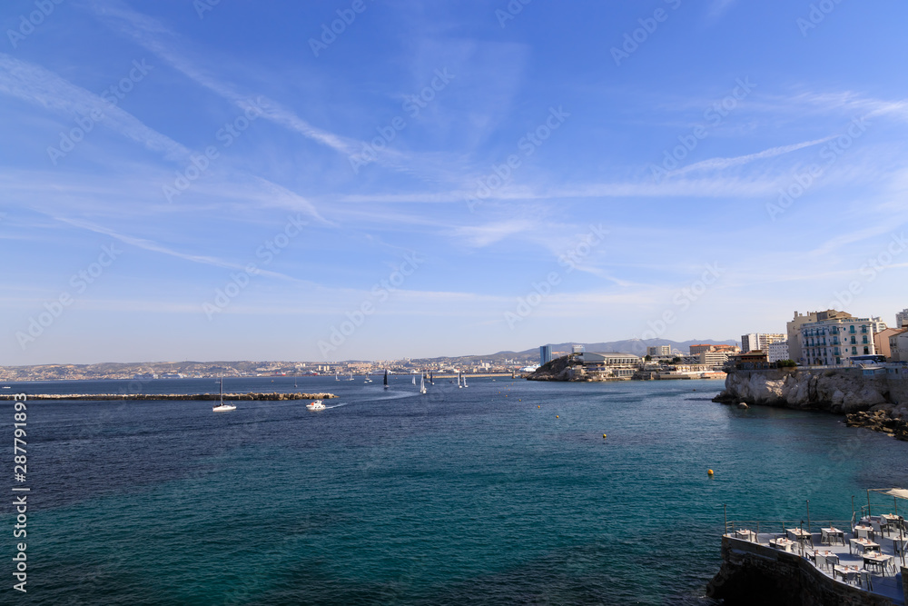 Port at Marseille France