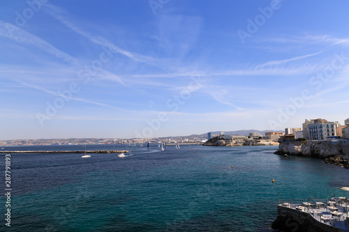 Port at Marseille France