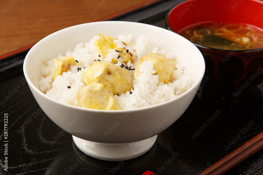 栗ご飯 栗ご飯