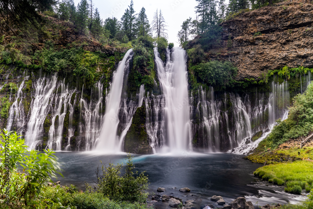 McArthur Burney Falls waterfall in California