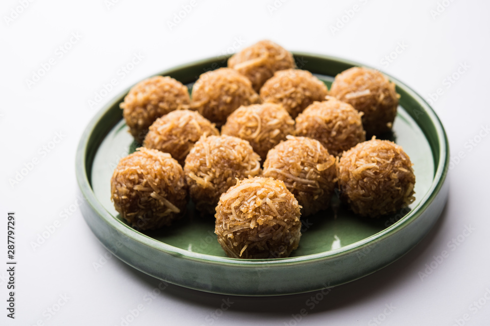 Jaggery coconut Laddoo / Nariyal gur ke laddu, indian sweet food for festivals like rakshabandhan/rakhi pournima Jaggery coconut Laddoo / Nariyal gur ke laddu, indian sweet food for festivals like rakshabandhan/rakhi pournima