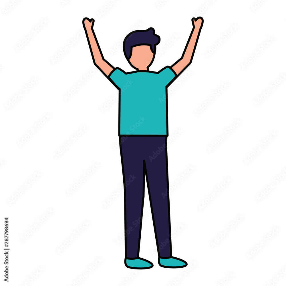 Isolated avatar man vector design Isolated avatar man vector design