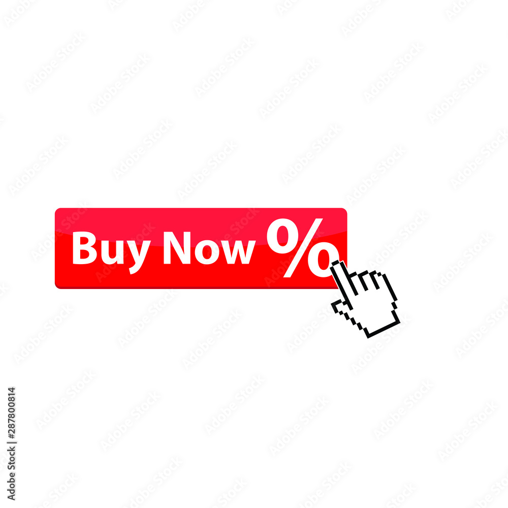 buy now red button. website element. online shop icon, shopping cart icon buy now red button. website element. online shop icon, shopping cart icon