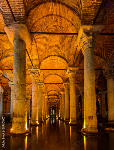 Canvas Print The Basilica Cistern in Istanbul