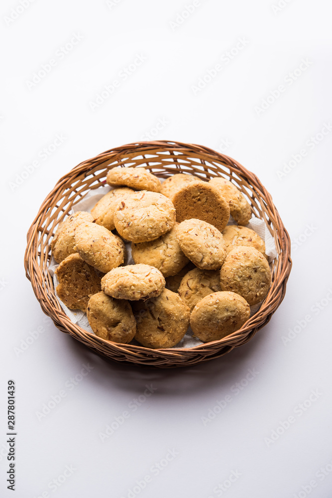 Nan khatai or Nankhatai is an authentic Indian sweet and savory eggless cookie loaded with dry fruits 