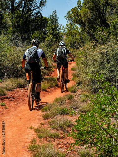 Mountain Bikers in Sedona