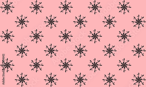 Ethnic mandala sari pattern background