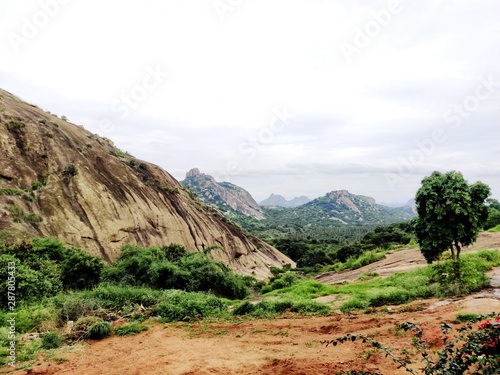 road in mountains