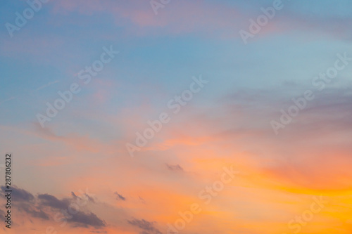 sunset in the sky © kanachaifoto