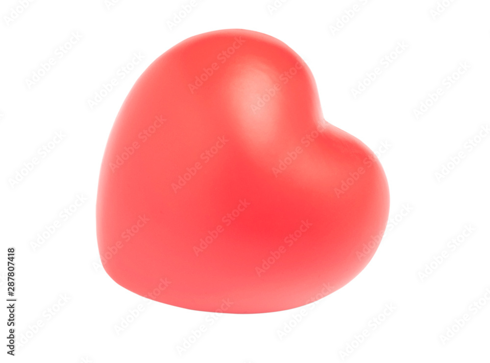 Closeup red heart for applying valentine's day Closeup red heart for applying valentine's day