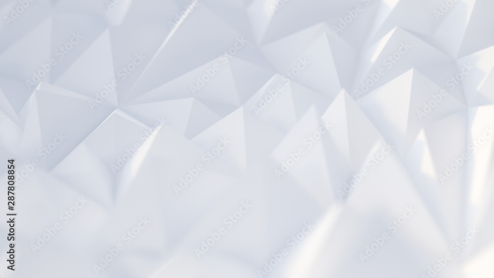 White backround. Abstract Illustration. Parametric Low poly triangle White backround. Abstract Illustration. Parametric Low poly triangle