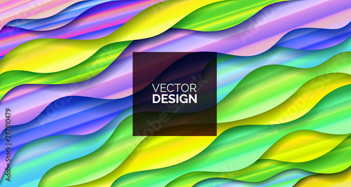 Abstract background Fluid Geometric design with liquids and shapes. Trendy vector for templates, cards, color covers. Wave Liquid shape on multycolor background, vector background.