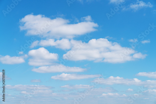 Blue Sky and White Clouds © Andrius