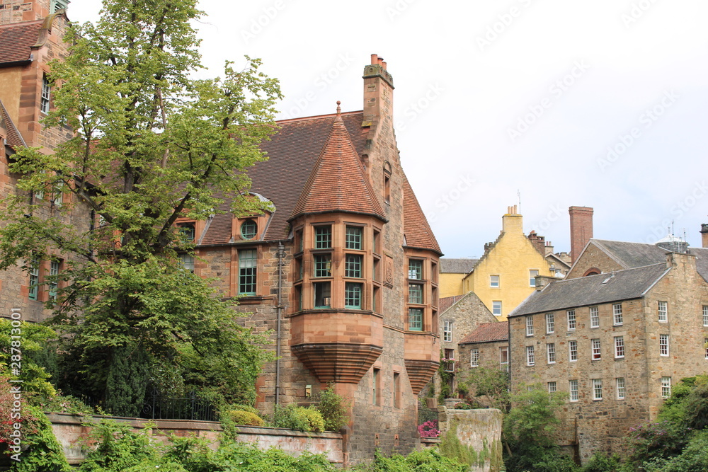 Well Court, Dean Village, Edinburgh, Scotland Well Court, Dean Village, Edinburgh, Scotland