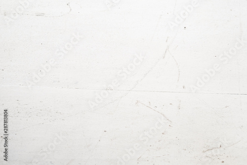 Wallpaper Mural Modern worn grungy white colored wood with scratches and texture Torontodigital.ca