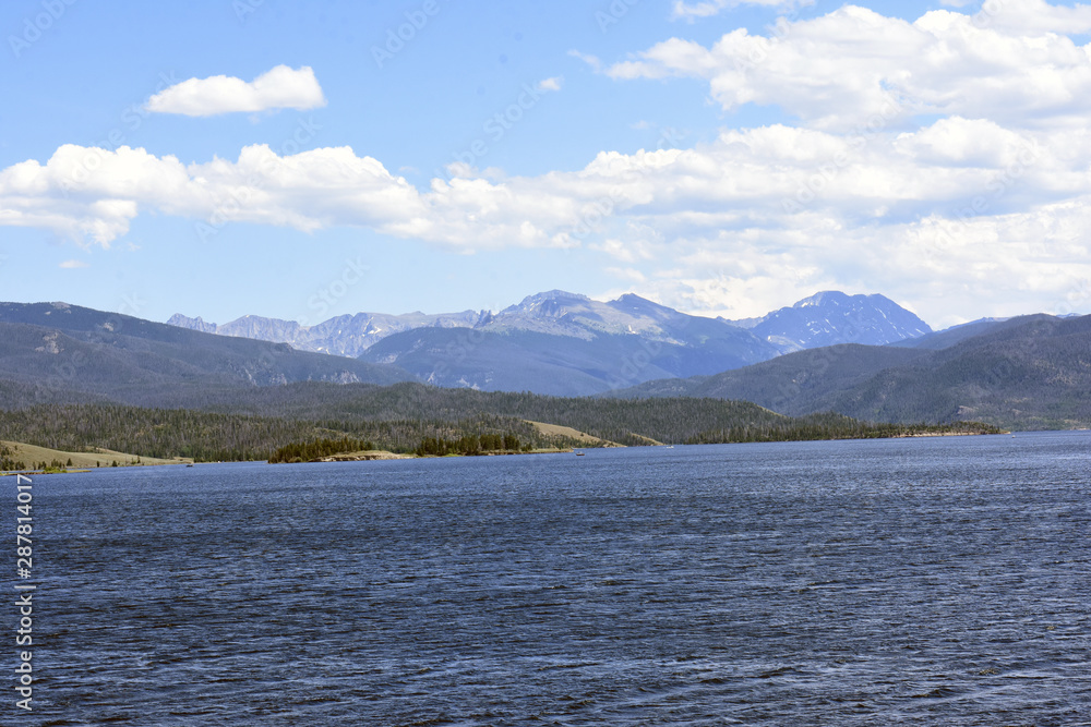 lake in the mountains